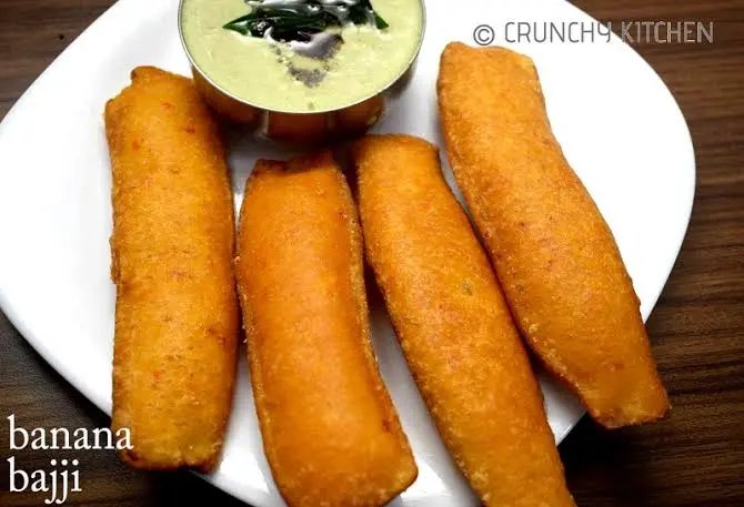 Raw Banana Bhajji