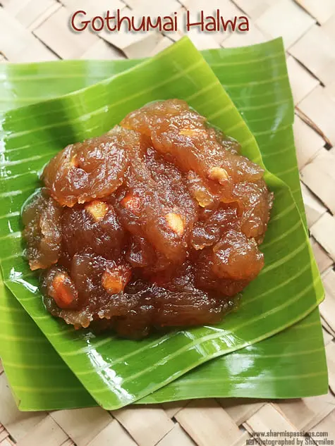 Gothumai Halwa