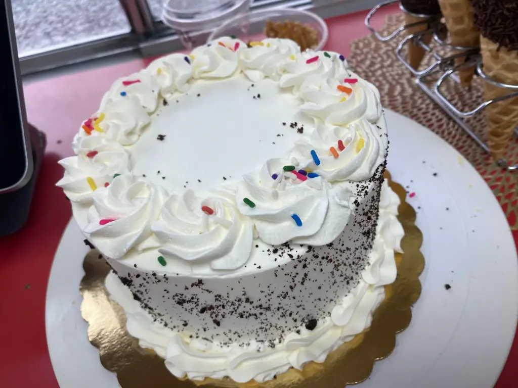 Birthday Ice creame Cake