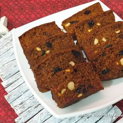 Plum Cake Slice