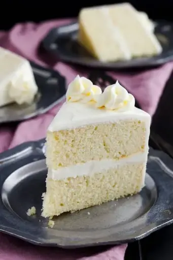 Vanilla Cake Slice